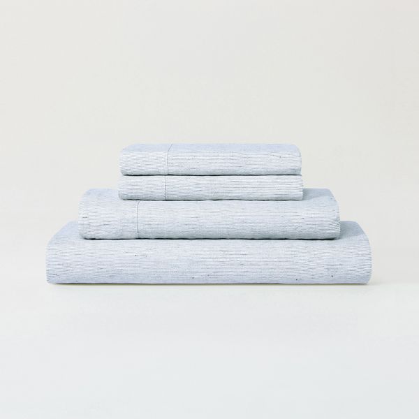 LuxeWeave Linen No Flat Sheet Set - Refresh