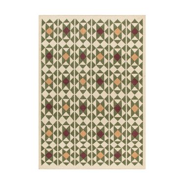 Kamala Geometric Handwoven Wool Rug