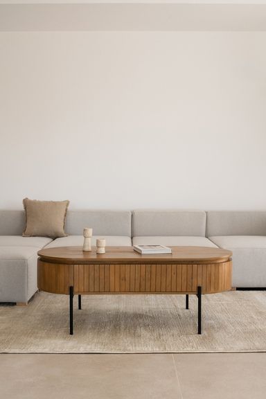 Mesa de Centro em  Madeira de Mangueira Analis