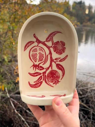 🔥Last Day 49% OFF - 🌙 Sacred Wall Niche Collection - The Pomegranate Blessing