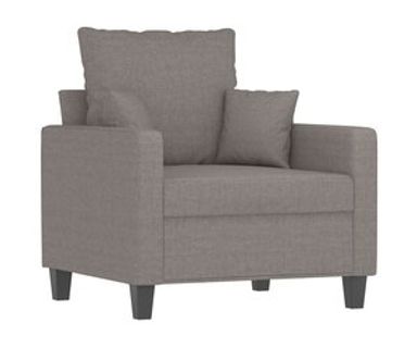 vidaXL Fauteuil Taupe - 62% Korting! Zo Goed Als Nieuw!