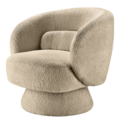 Draaibare loungefauteuil LANARE