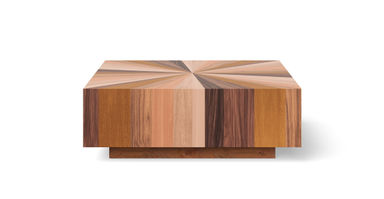 Sunnyside Contemporary Wood Coffee Table