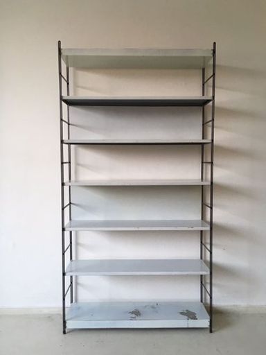 Mid-Century Metal Bookcase, 1960s