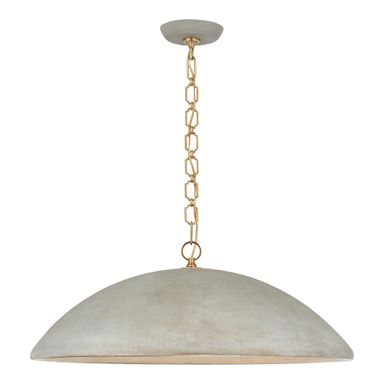Suzanne Kasler for Visual Comfort Signature Elliot Large Pendant in Portland Gray
