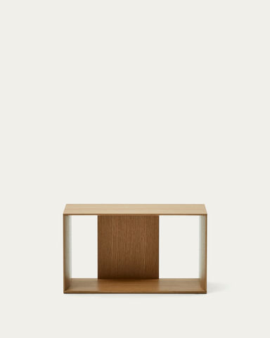 Litto mittelgroßes Regalmodul aus Eichenfurnier 67 x 38 cm