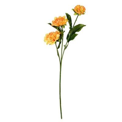 Vickerman 603475 - 17" Yellow Dahlia Spray 6/Pk (FV190642) Home Office Flower Sprays