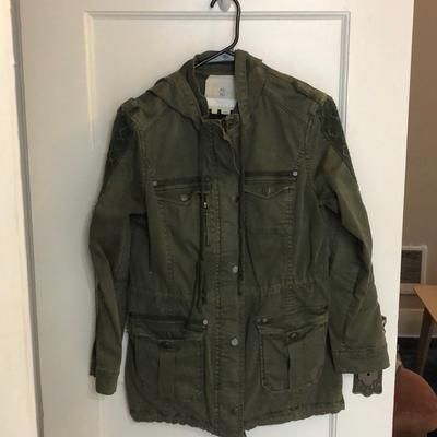 Anthropologie Jackets & Coats | Anthropologie Green Jacket Size Medium Barely Used | Color: Green | Size: M