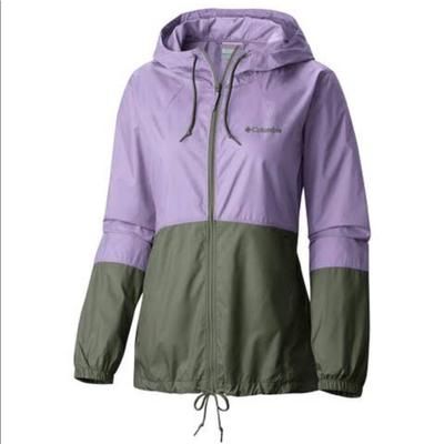 Columbia Jackets & Coats | Columbia Windbreaker | Color: Gray/Purple | Size: S
