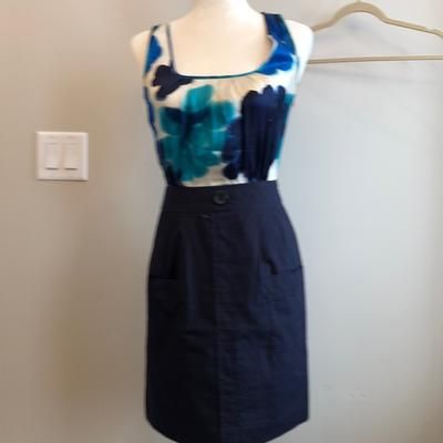 Anthropologie Dresses | Anthropologie Dress Size 4 | Color: Blue | Size: 4
