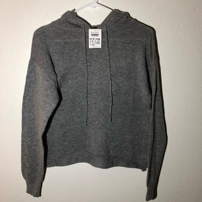 Brandy Melville Sweaters | Brandy Melville Hoodie | Color: Gray | Size: S