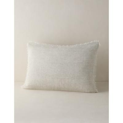Logan Linen Sham by Pom Pom at Home, Olive, Standard