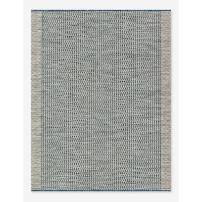 Sonya Indoor / Outdoor Rug, Gray and Blue, 2'2" x 3'9'