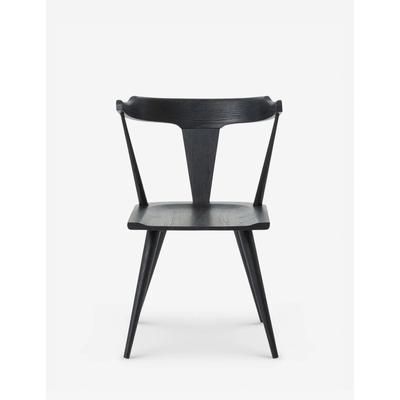 Lawnie Dining Chair, Black Oak