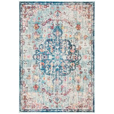 Safavieh Madison Piedad 6' x 9' Area Rug, Navy/Light Blue