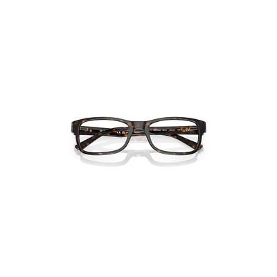 Ray-Ban Rb5268 Optics Eyeglasses Havana Frame Clear Lenses Polarized 52-17