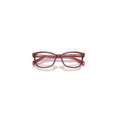 Ray-Ban Rb1591 Optics Kids Eyeglasses Top Red & Violet & Orange Frame Demo Lens Lenses Polarized 48-16