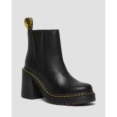 Spence Leather Flared Heel Chelsea Boots