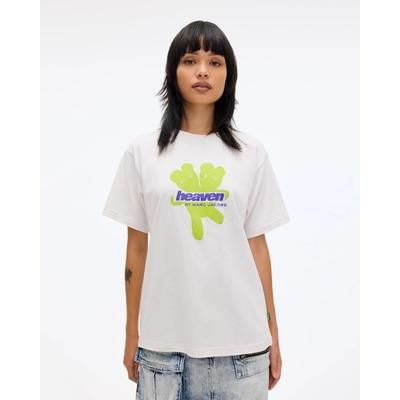 MARC JACOBS Marc Jacobs Heaven Logo T-Shirt in Chalk, Size XS