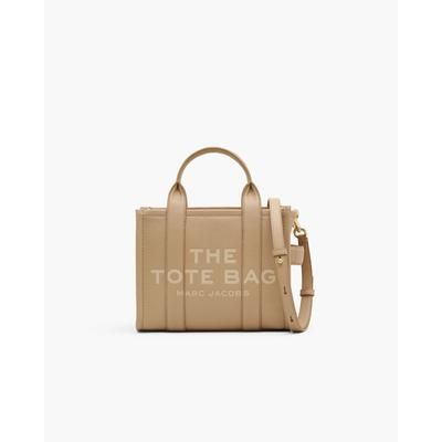 MARC JACOBS Marc Jacobs The Leather Small Tote Bag in Camel