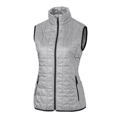 Cutter & Buck Women's Plus Rainier Eco Insulated Puffer Vest - Polished - 3X