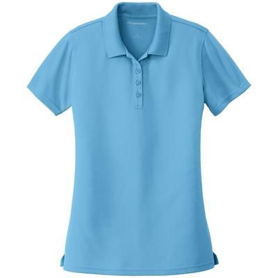 Port Authority Women's Plus Dry Zone UV Micro-Mesh Polo Shirt - Carolina Blue - 3X