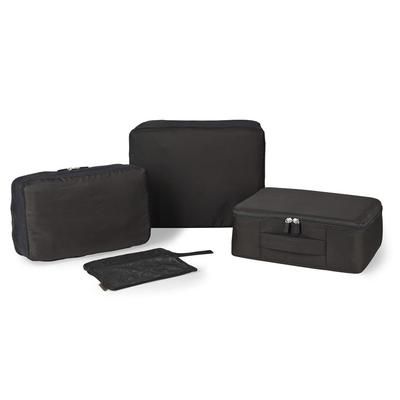 Samsonite Custom Logo 4 Piece Mesh Travel Packing Cubes - Graphite - One Size