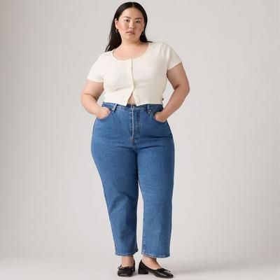 Levi's Ribcage Straight Ankle Women's Jeans (Plus Size) 22M