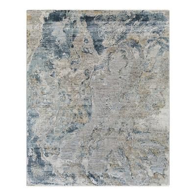 Livabliss Brunswick Bwk-2309 Area Rug, 9' x 12'2" - Blue/Gray