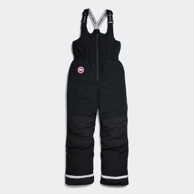 Canada Goose Kids Eaglet Bib Overall (Kids, Black, 6-7)