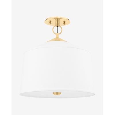 White Plains Semi-Flush
