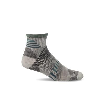 Women's Ascend II Quarter | Moderate Compression Socks M/L Natural | Sport Compression by Sockwell Socks