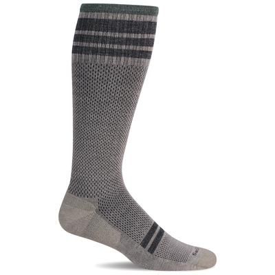 Men's Speedway | Firm Graduated Compression Socks M/L Grey | Lifestyle Compression by Sockwell Socks