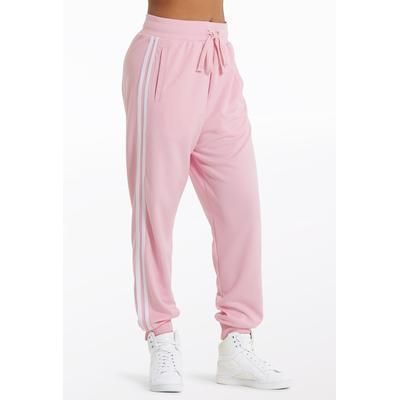 Side Stripe Track Pants - Pink - Small Adult - Dance Legging AH9281