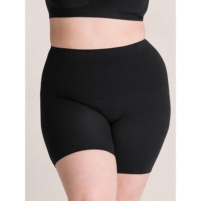 Shapermint Essentials All Day Every Day Mid-Waisted Shaper Short Shapewear Black M / L