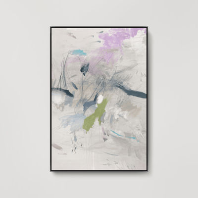 Crossing Illusion I | Grey | Art | Z Gallerie | 31.5" x 46.5" | canvas