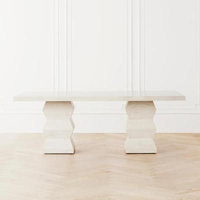 Dakota Dining Table | Off White | Dining Tables | Z Gallerie | 84"W x 44.25"D x 31"H | solid wood