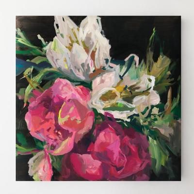 Wild At Heart | Multi Color | Canvas Art | Z Gallerie | 30" x 30" | Canvas