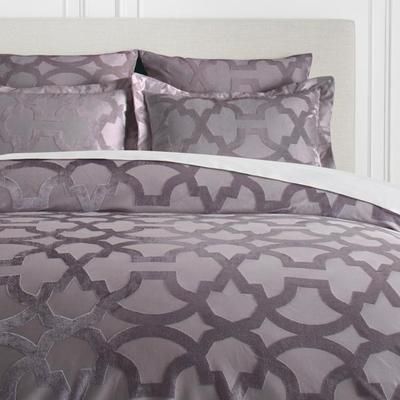 Edessa Bedding | Amethyst | Duvet Covers & Shams | Z Gallerie | queen duvet cover | Polyester Cotton