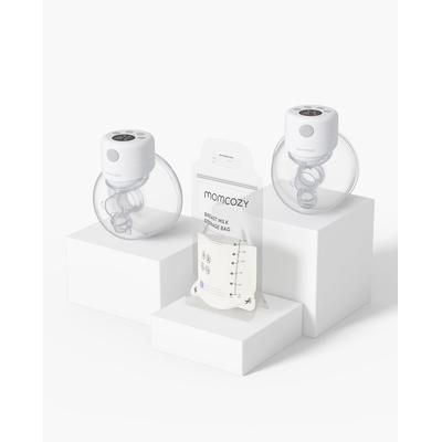 S12 Bag Bundle: Double S12 Wearable Pump and 120 Count Breastmilk Storage Bags