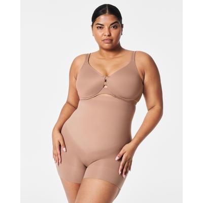 Spanx Women's SPANXsculpt® Seamless Power High-Waisted Shorty in Cafe Au Lait