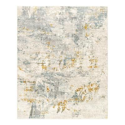 Livabliss Dresden Dre-2300 Area Rug, 10' x 14' - Taupe/Teal