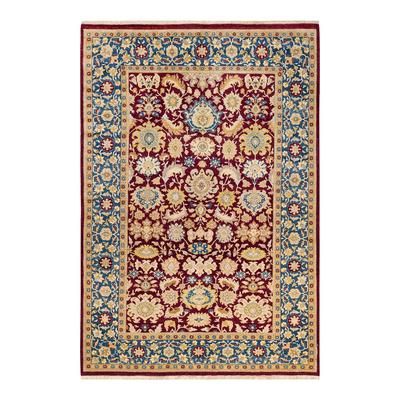 Bloomingdale's Mogul M1273 Area Rug, 6'1" x 8'9" - Red