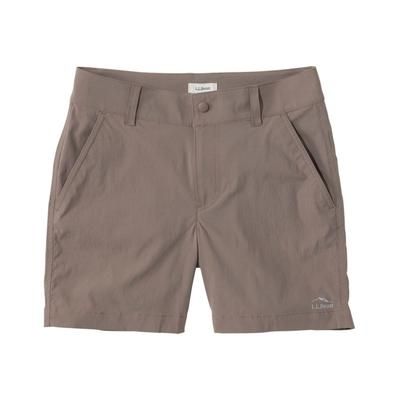 Women's Access Trail Shorts Toasted Almond 24W, Polyester Blend Synthetic/Nylon L. L.Bean