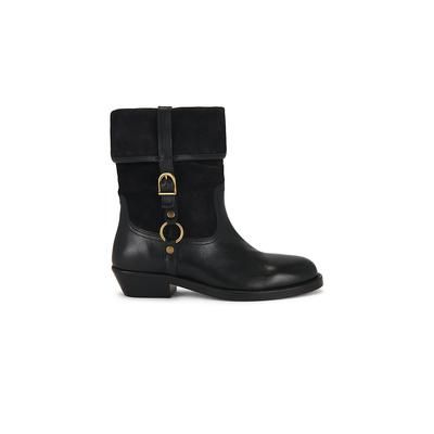 Isabel Marant Ildra Buckle Boot in Black. - size 37 (also in 38, 39, 40, 41)