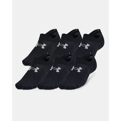 UA Essential Ultra Unisex 6-Pack Low Socks