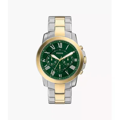 Grant Chronograph Two-Tone Stainless Steel Watch