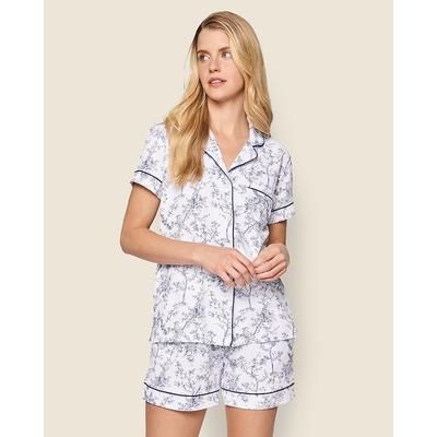 Petite Plume™ women's Pima cotton short set