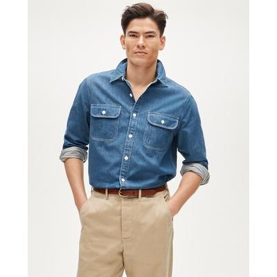 Midweight denim workshirt