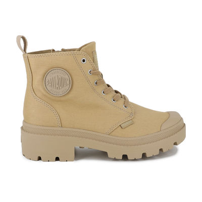 Palladiumboots Womens Pallabase Twill Caramel High Top Boot